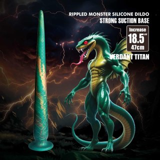 47 cm Monster Silicone Dildo dla odważnych wodoodporny kusząca miękkość
