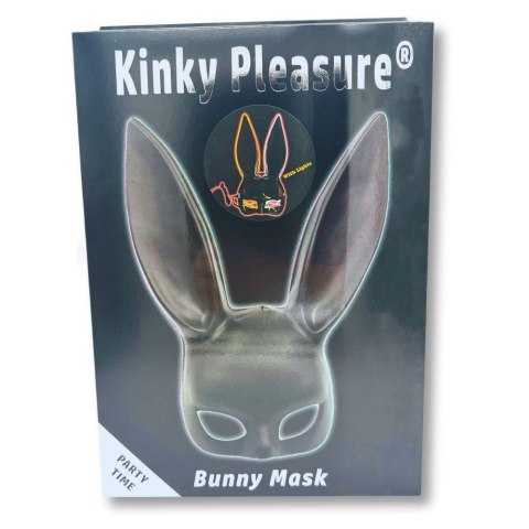 Bunny Mask Deluxe BLACK - With Lights