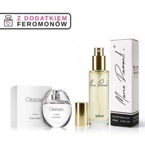 Perfumy nr 210 100ml z feromonami - zamiennik inspirowany Obsession od Calvin Klein