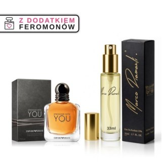 Perfumy nr 818 33ml z feromonami - zamiennik inspirowany Emporio Armani Stronger With You od Giorgio Armani