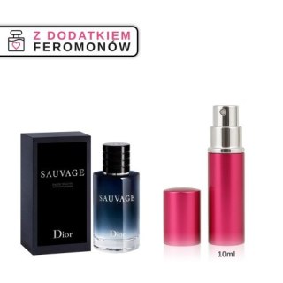 Perfumy nr 810 10ml z feromonami - zamiennik inspirowany Sauvage od Christian Dior