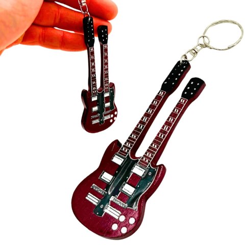 Breloczek Gitara Led Zeppelin - Jimmy Page - EGK-0115