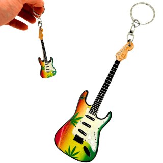 Breloczek Gitara w stylu Bob Marley Reggae Gadżet - EGK-0641