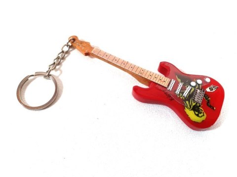 Brelok gitara w stylu Iron Maiden - Eddie - Tribute EGK-0900
