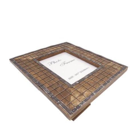 Drewniana ramka na zdjęcia - A-1329 - format zdjęcia 13 x 18 cm