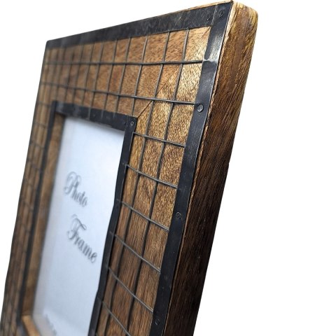 Drewniana ramka na zdjęcia - format zdjęcia 13 x 18 cm - A-1639
