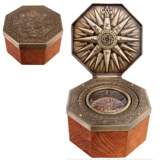 Kompas mosiężny Cardan - H43