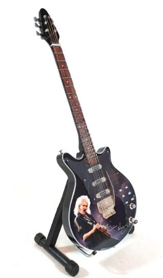 Mini gitara w stylu Queen - Brian May Tribute MGT-7979