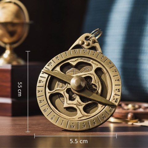 Astrolabium Brelok Mosiężny - KR105