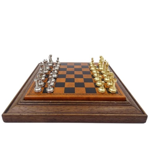 Ekskluzywne metalowe szachy magnetyczne Italfama 18x18 cm - N300