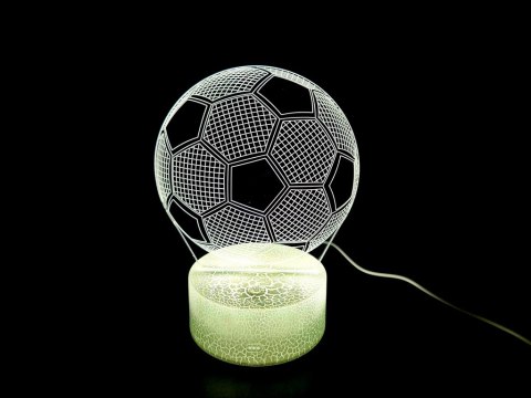 Lampka nocna - Piłka - 3 kolory - P107