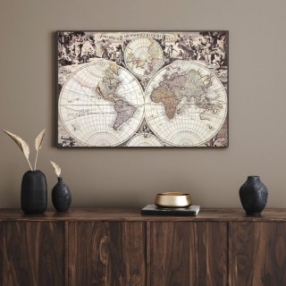 Mapa świata 1686r. - G. Valck reprint - M1686 - Prezent dla historyka