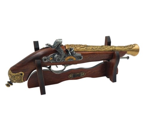 Pistolet kapiszonowy na Stojaku - Replika XVIII wiek - 154S