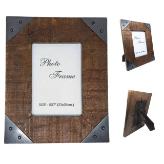 Drewniana ramka na zdjęcia - format zdjęcia 13 x 18cm