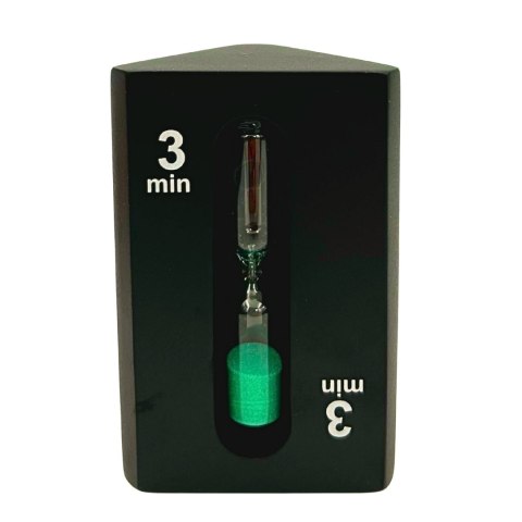 Klepsydra 1-3-5 minut trójstronna czarna - STW6