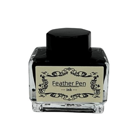 Zestaw do Kaligrafii Retro z Piórem Gęsim Vintage 6 Stalówek Atrament Prezent - EE5