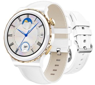 Smartwatch Damski Rubicon RNCE92 PRO White/2 x Pasek SMARUB171