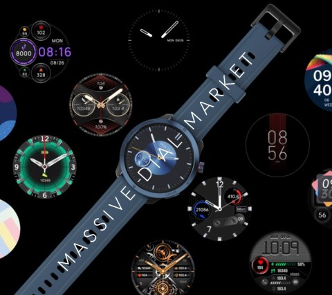 Smartwatch Damski RUBICON RNCF14 Rose Gold/White SMARUB251