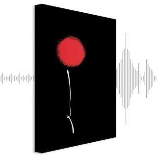 Obraz - Minimalistyczny kwiat (1-częściowy) pionowy