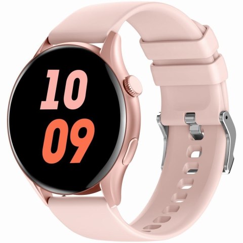 Smartwatch Gravity Różowe Złoto Pasek + Bransoleta GT11-5