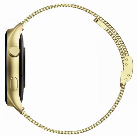 Smartwatch Gravity Złoty Pasek + Bransoleta GT11-3