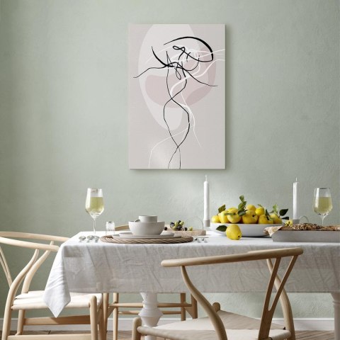 Obraz - Beżowa energia (1-częściowy) pionowy