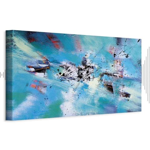 Obraz - Zabawa na śniegu (1-częściowy) wąski