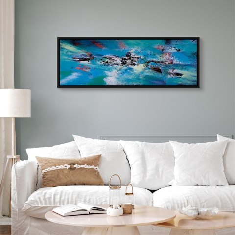 Obraz - Zabawa na śniegu (1-częściowy) wąski