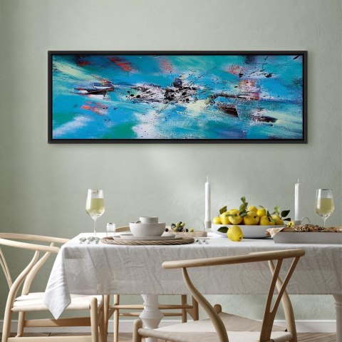 Obraz - Zabawa na śniegu (1-częściowy) wąski