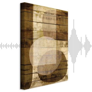 Obraz - Złota czekolada (1-częściowy) pionowy