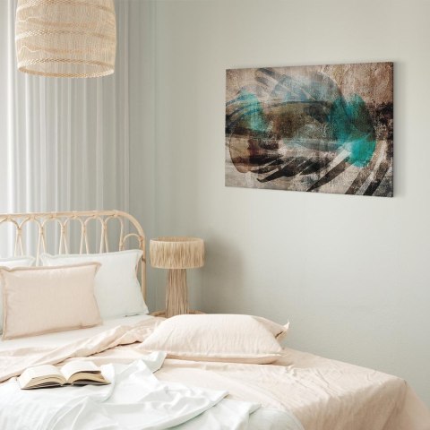 Obraz - Abstrakcyjny pióropusz (1-częściowy) szeroki