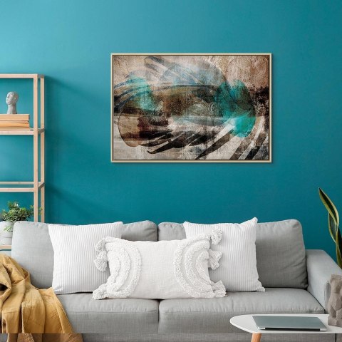 Obraz - Abstrakcyjny pióropusz (1-częściowy) szeroki