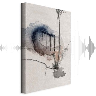 Obraz - Akwarelowe witraże (1-częściowy) pionowy