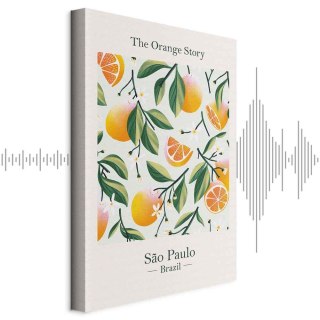 Obraz - The Orange Story (1-częściowy) pionowy