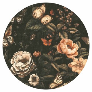 Fototapeta okrągła - Rustykalny ogród