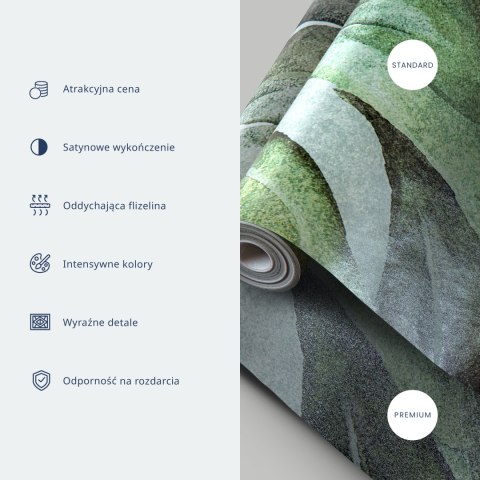 Fototapeta - Kolorowe tulipany na kremowym tle