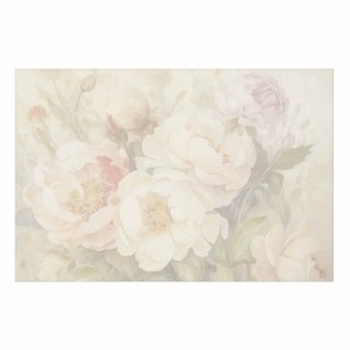 Plakat - Piwonie we mgle