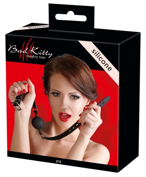 Bad Kitty Silikonowy knebel M