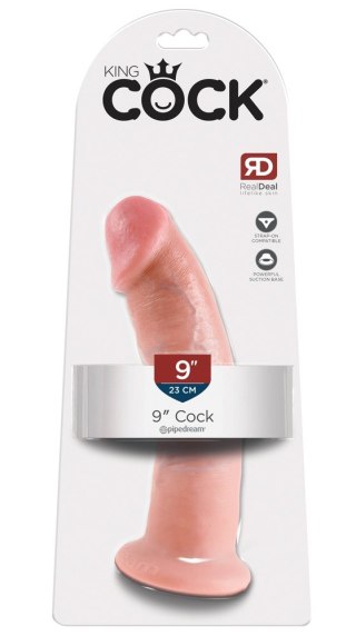Dildo z przyssawką King Cock dł. 22,9 cm