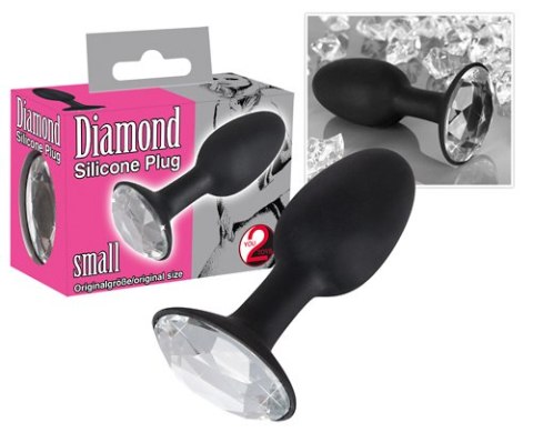 Korek analny Diamond mały 8,5cm