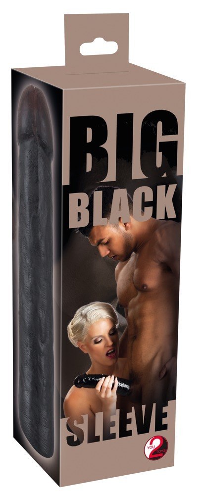 Nakładka na penis Big Black czarna
