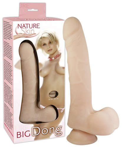 Nature Skin Big Dong II Dildo z przyssawką