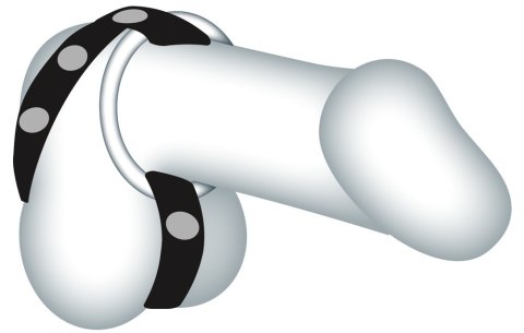 Pierścień i Skórzany Pas na Penis