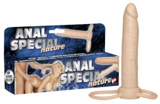 Pierścień z dildo - Anal Special Dildo do Podwójnej Penetracji