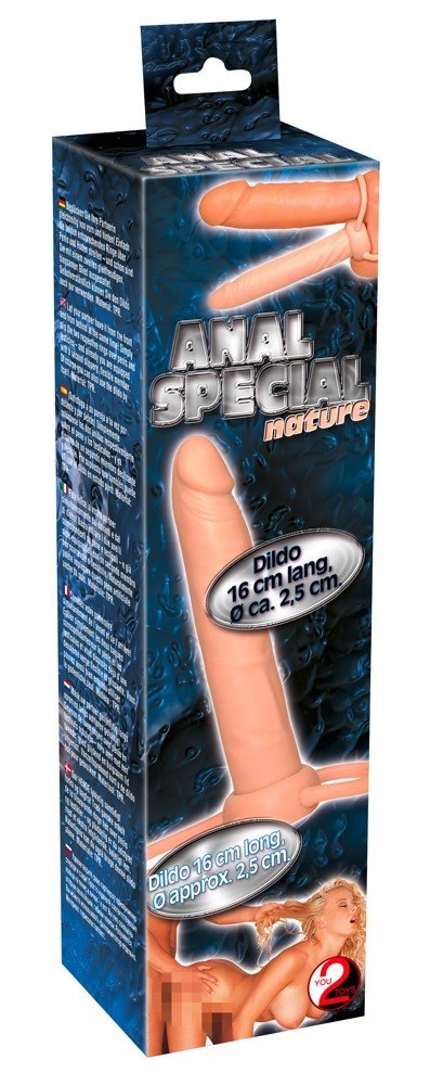 Pierścień z dildo - Anal Special Dildo do Podwójnej Penetracji