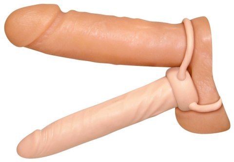 Pierścień z dildo - Anal Special Dildo do Podwójnej Penetracji