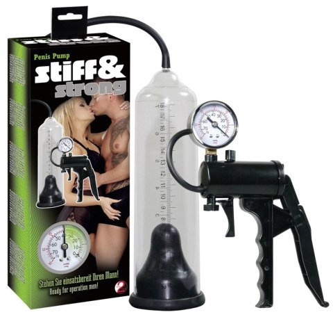 Pompka próżniowa Stiff & Strong z manometrem