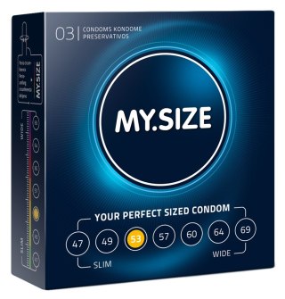 Prezerwatywy MY.SIZE 53 (3 szt)