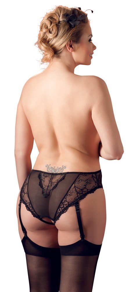 Suspender Briefs Majtki - Pas do pończoch 3XL