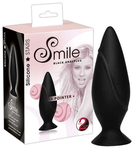 Sweet Smile Korek analny czarny